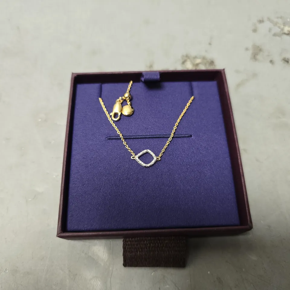 BOXED MONICA VINADER GOLDEN BANGLE 