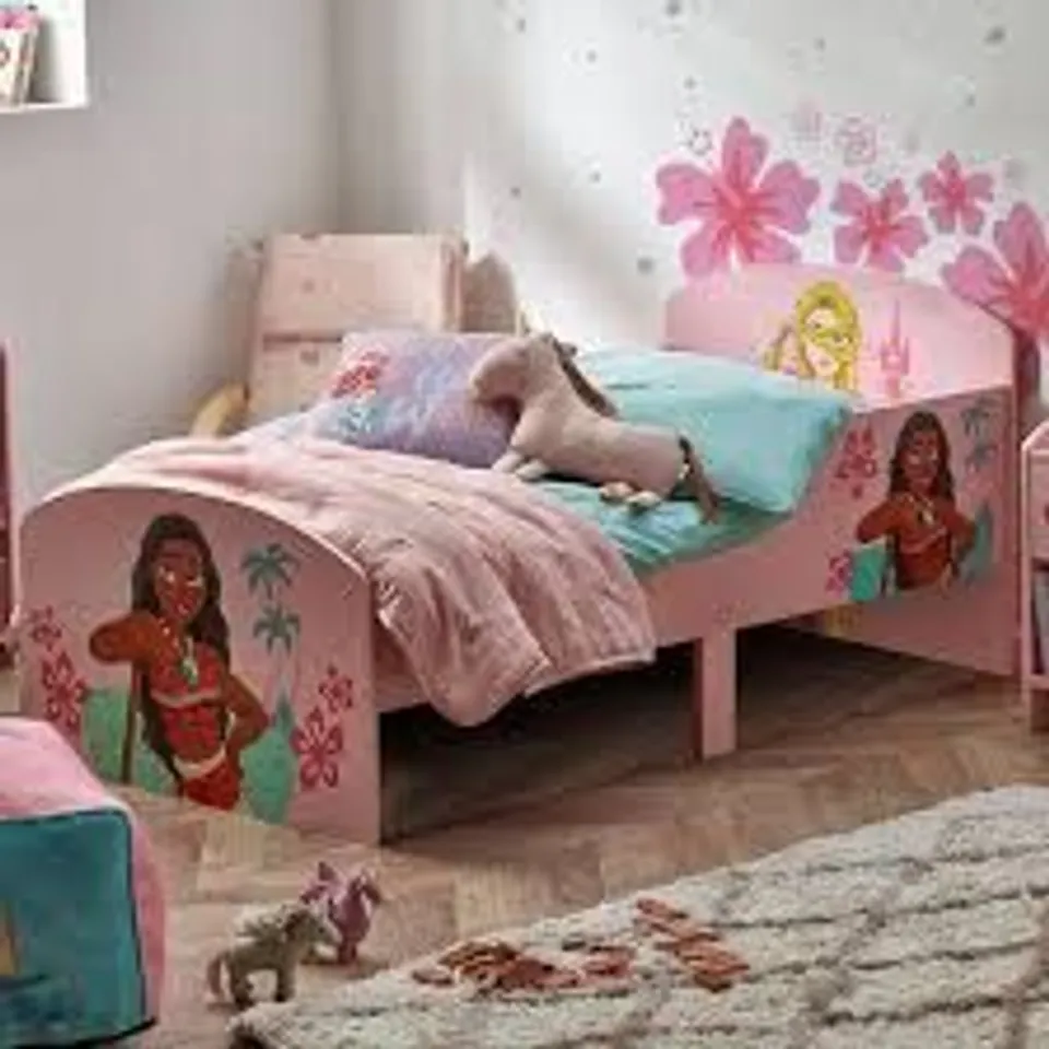 BOXED DISNEY PRINCESS TODDLER BED - NO DRAWERS (1 BOX)