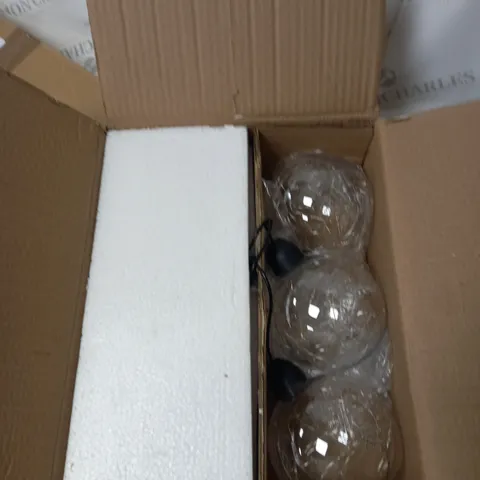 BOXED SANTA EXPRESS DANGLY LEG LIGHT STRAND
