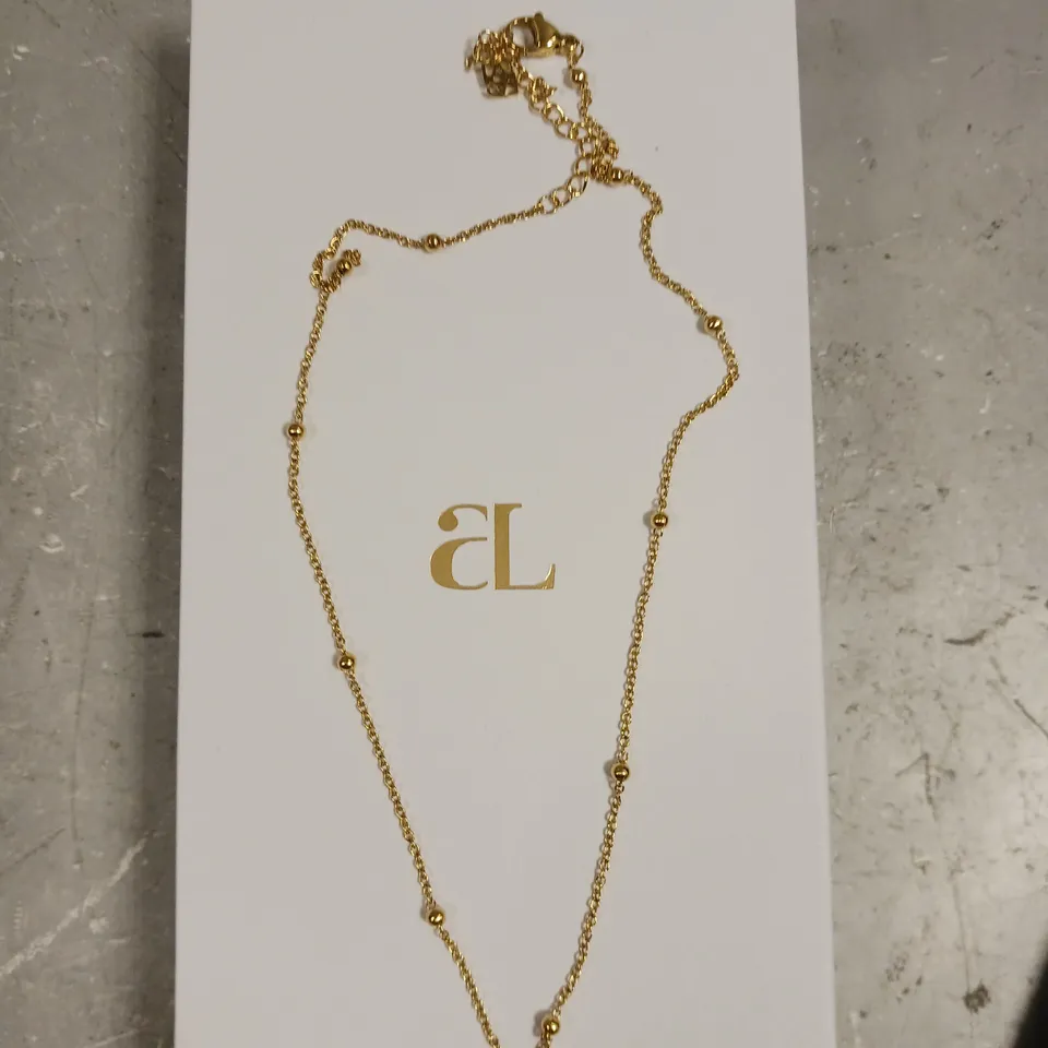 ABBOTT LYON CHAIN LINK BEADED NECKLACE 