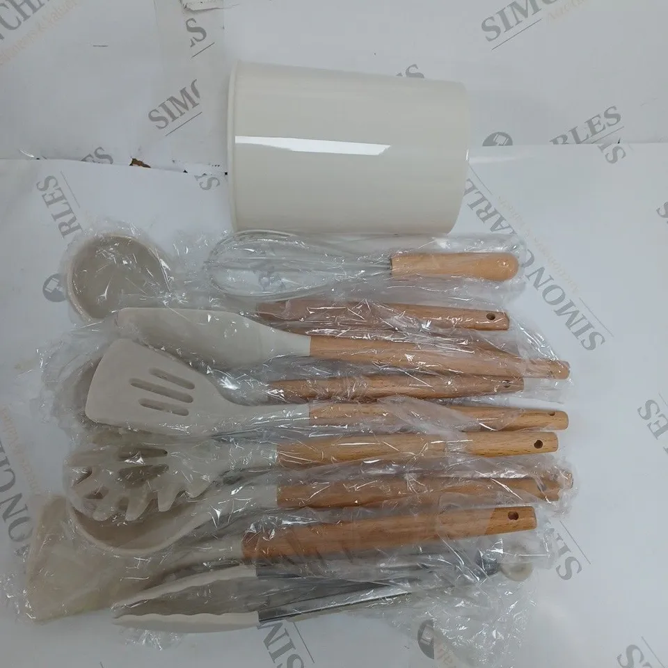 BOXED SILICONE COOKING UTENSILS SET GJC-14
