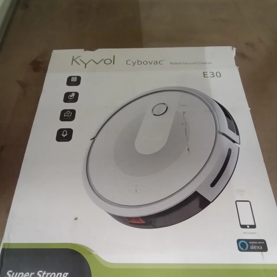 BOXED KYVOL E30 ROBOT VACUUM CLEANER