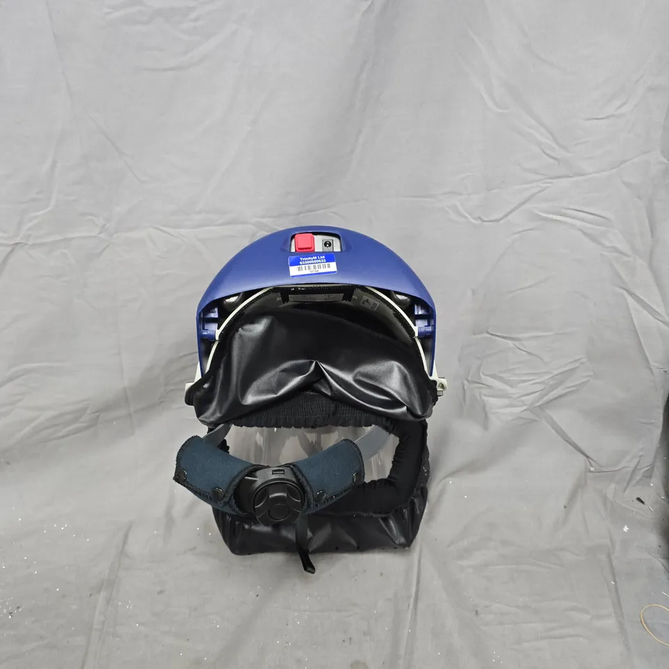 PURELITE XSTREAM SAFETY HELMET WITH INTEGRATED FACE SHIELD – BLUE