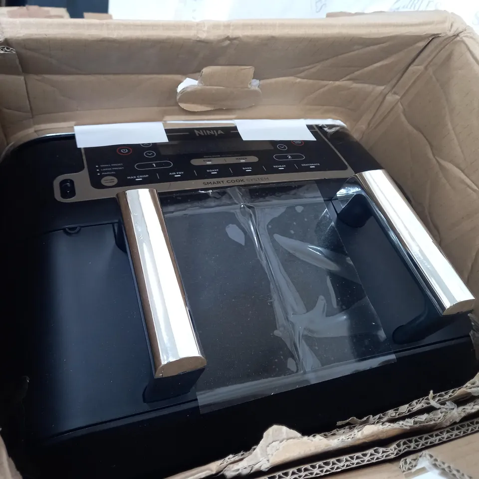 BOXED NINJA FOODI MAX DUAL ZONE 9.5L AIR FRYER AF451UK