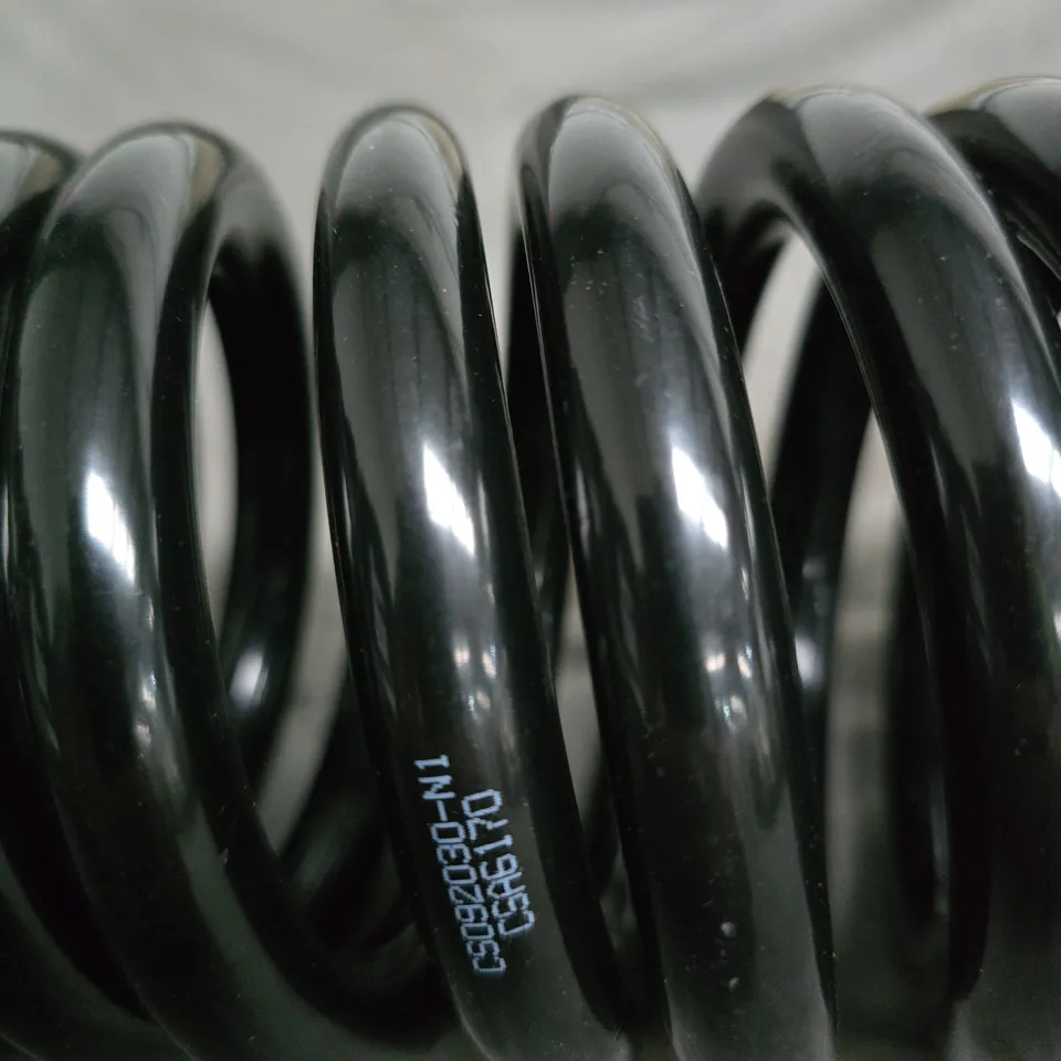 VEHICLE SUSPENSION COIL SPRING – BLACK, AUTOMOTIVE PART