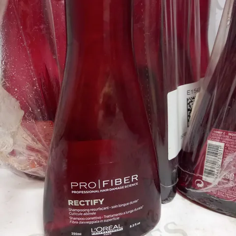 LOREAL PRO FIBER REECTIFY CORRECTIVE SHAMPOO 250ml X9