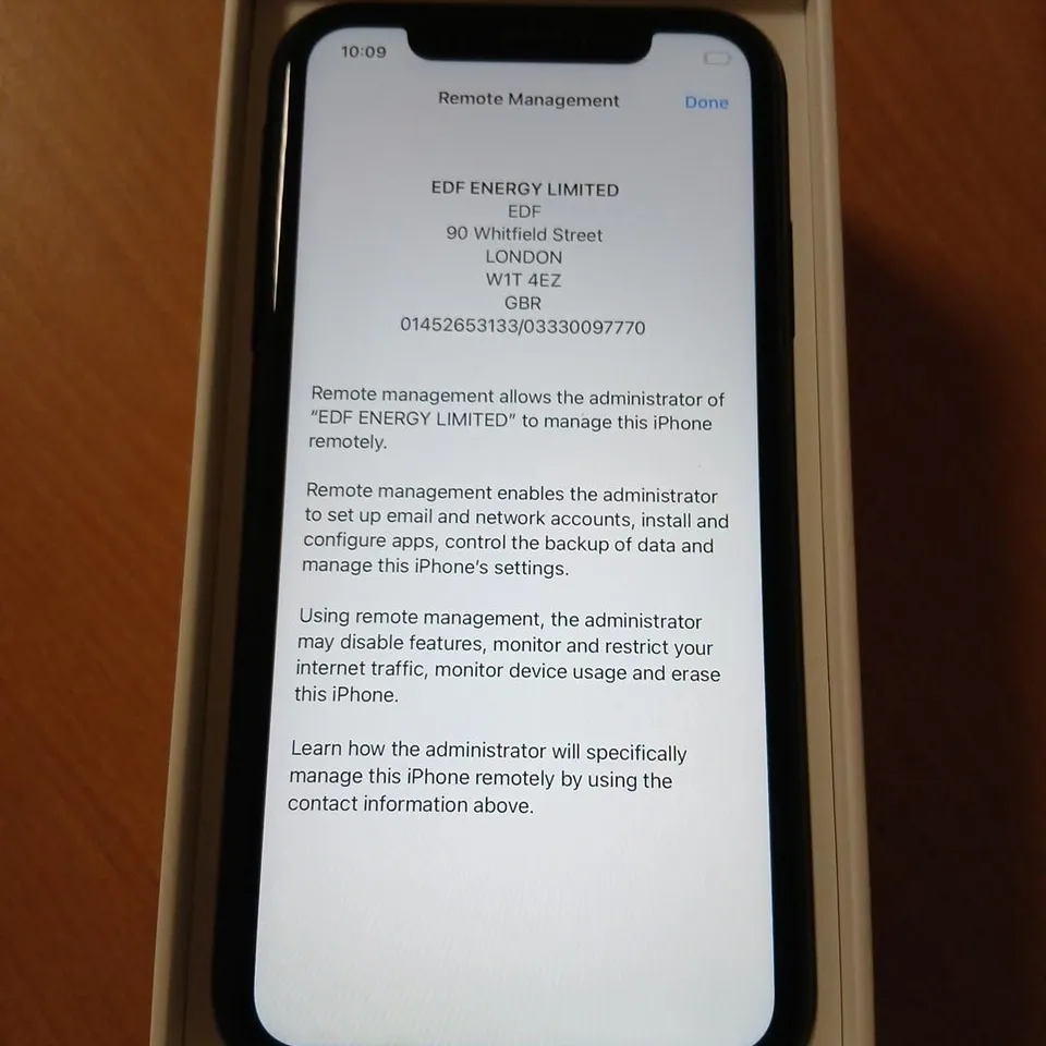 APPLE IPHONE XR, BLACK, 64GB – BOXED (MODEL MRY42B/A)