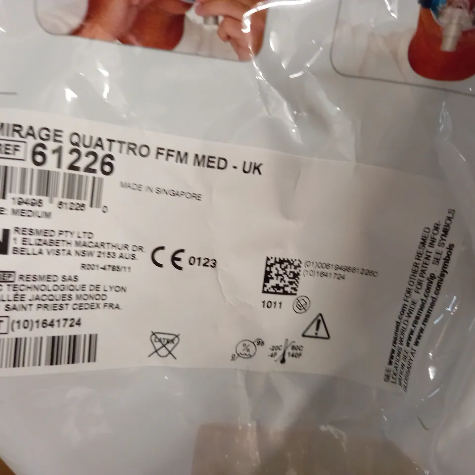 RESMED MIRAGE QUATTRO FULL FACE MASK - M