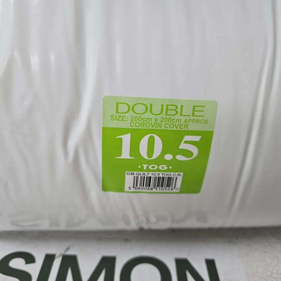 DOUBLE DUVET QUILT – 10.5 TOG, 200 X 200 CM (APPROX)