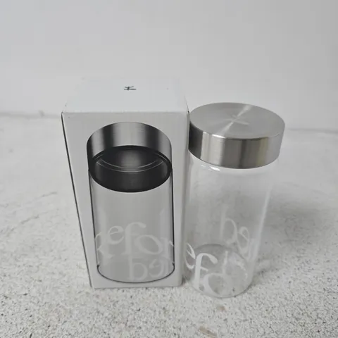 BOXED REFORMED GLASS BOTTLE