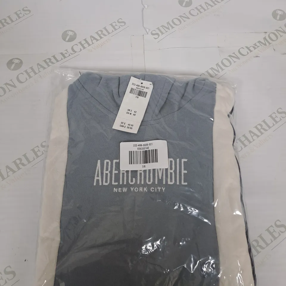 ABERCROMBIE AND FITCH GRAPHIC HOODIE SIZE 7-8 YEARS - KIDS