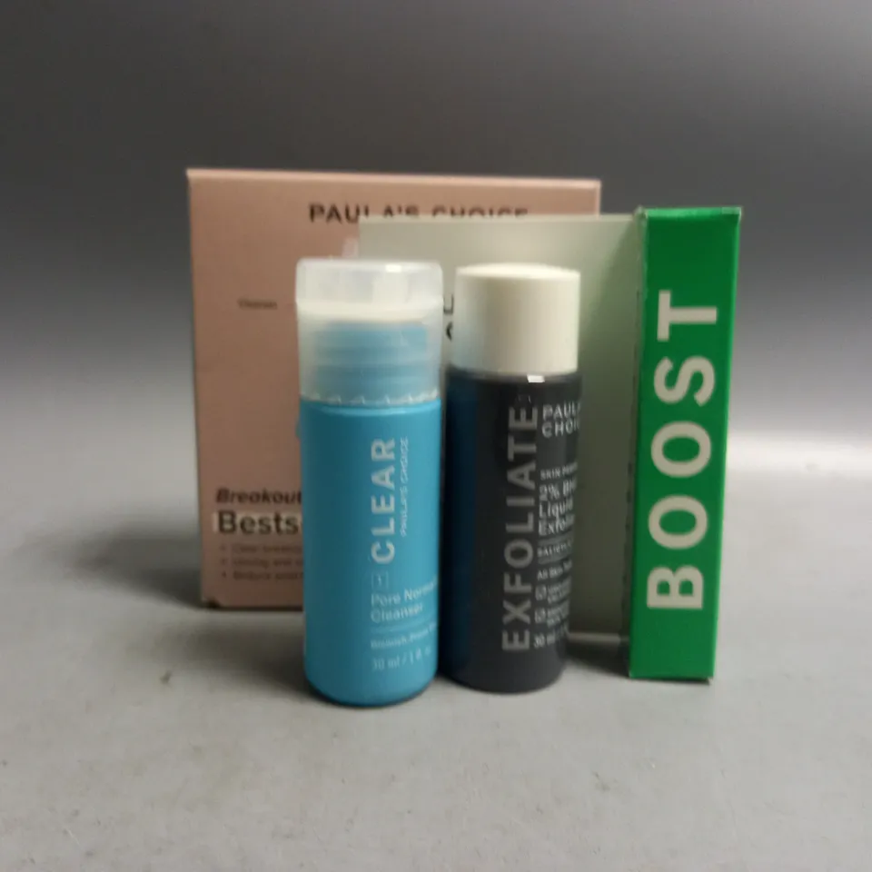 BOXED PAULA'S CHOICE SKINCARE BREAKOUT-FIGHTING BESTSELLERS 