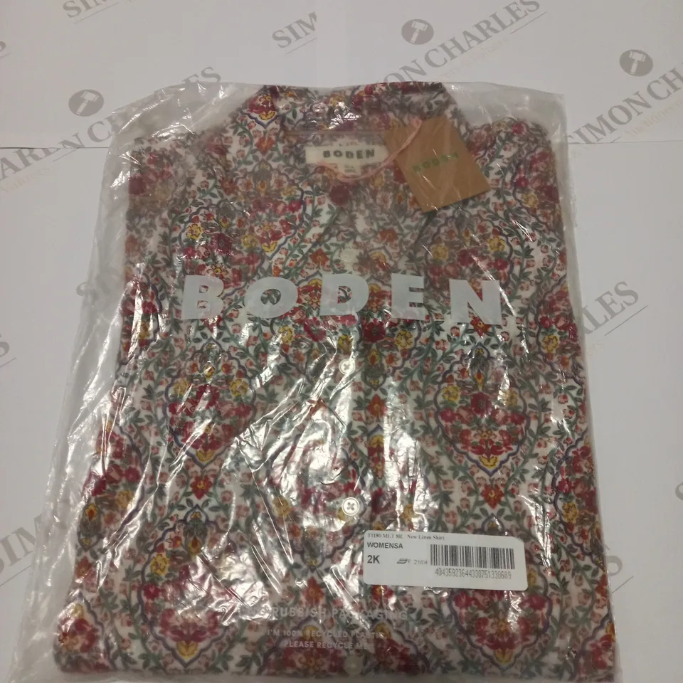 BODEN FLORAL PRINTED MAXI DRESS - SIZE 8R