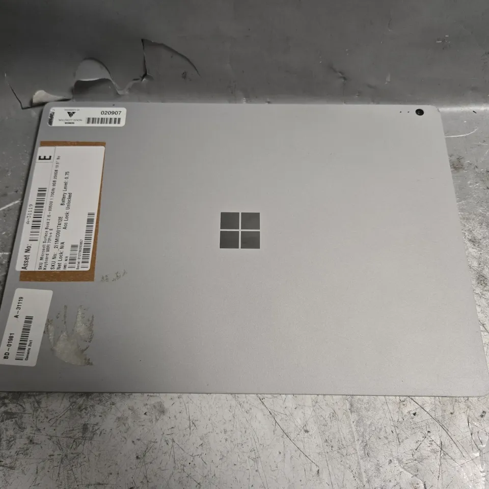 MICROSOFT SURFACE BOOK 2 
