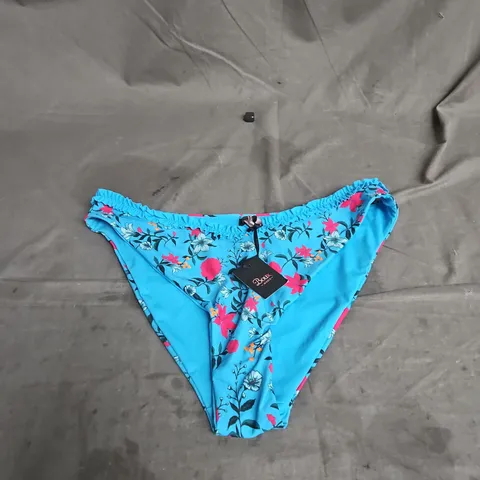 BOUX AVENUE PARADISIO BIKINI BOTTOM IN BLUE MIX SIZE 14