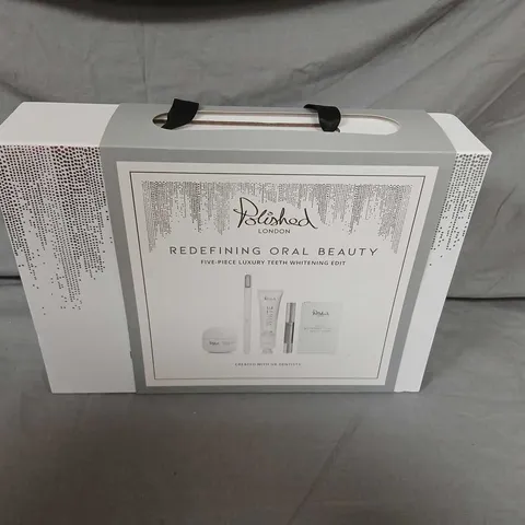 BOXED POLISHED LONDON REDEFINING ORAL BEAUTY GIFT SET
