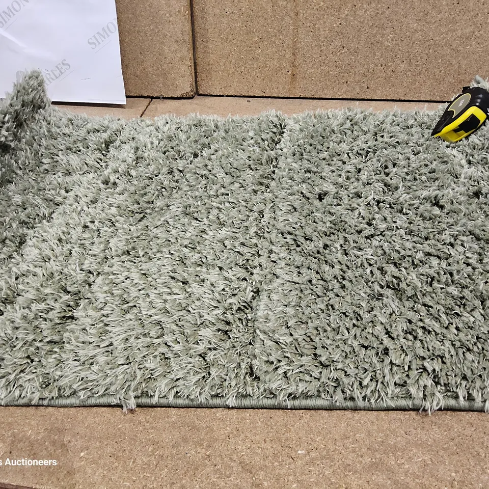 JAXZEN NEW LUXURY HANDMADE SHAG RUG 50 × 80