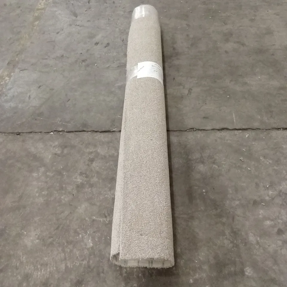 ROLL OF QUALITY TWISTY 1952 STONE CARPET // APPROX SIZE; 1.9 x 4m