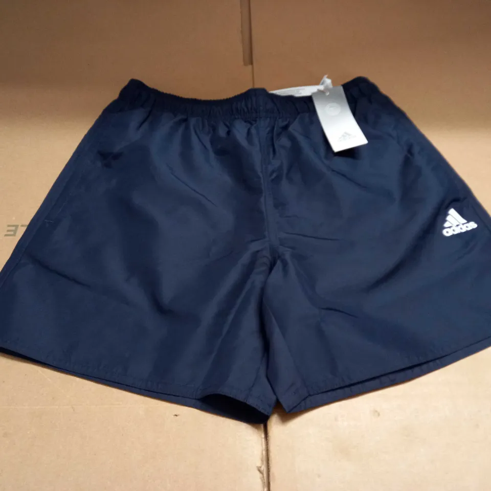 ADIDAS LOGO SWIMMING SHORTS SIZE S