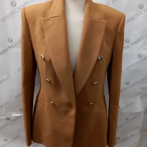ZARA CAMEL BLAZER - UK S