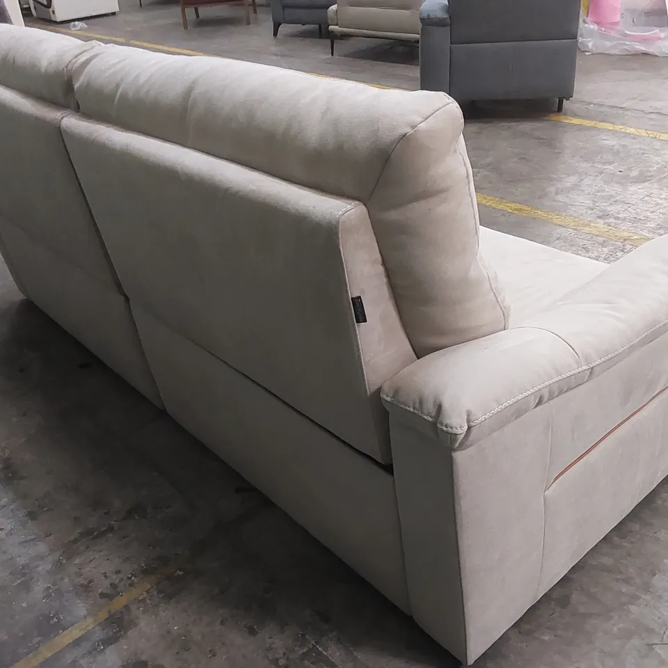 QUALITY DESIGNER ITALIAN MADE 3 SEATER ELECTRIC RECLINER SOFA