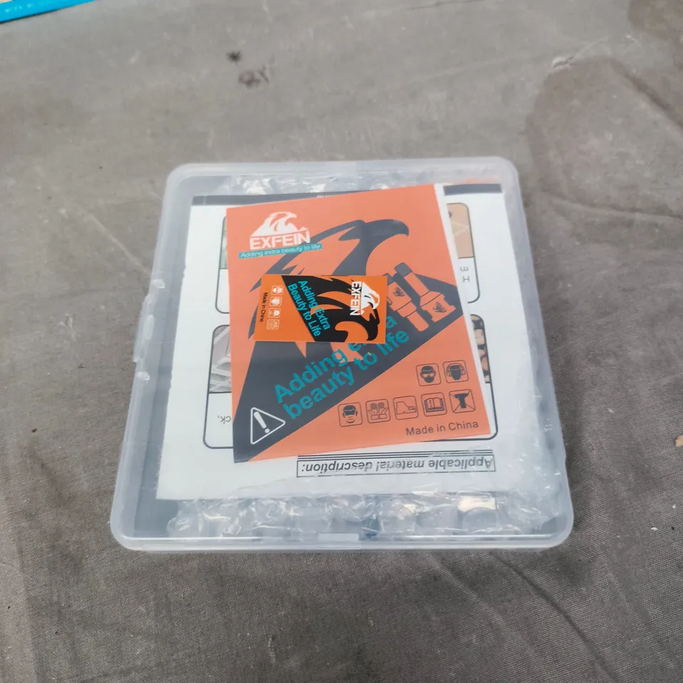 APPROXIMATELY 10 ASSORTED HOUSEHOLD ITEMS INCLUDING TIGER SEAL , SERRATED DRILL BITS , PURE POND BOMB