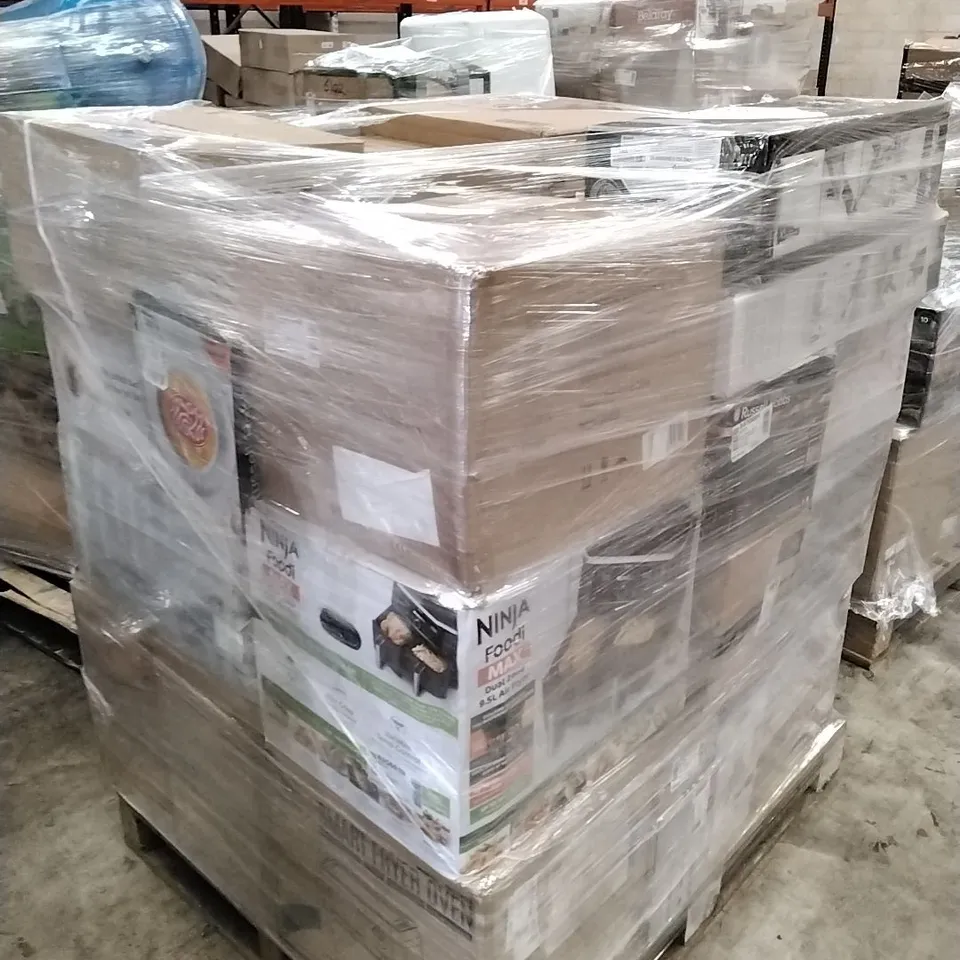 PALLET OF APPROXIMATELY 32 UNPROCESSED RAW RETURN HOUSEHOLD AND ELECTRICAL GOODS TO INCLUDE;