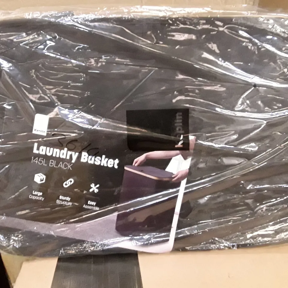 KEPLIN LAUNDRY BASKET 145L - BLACK