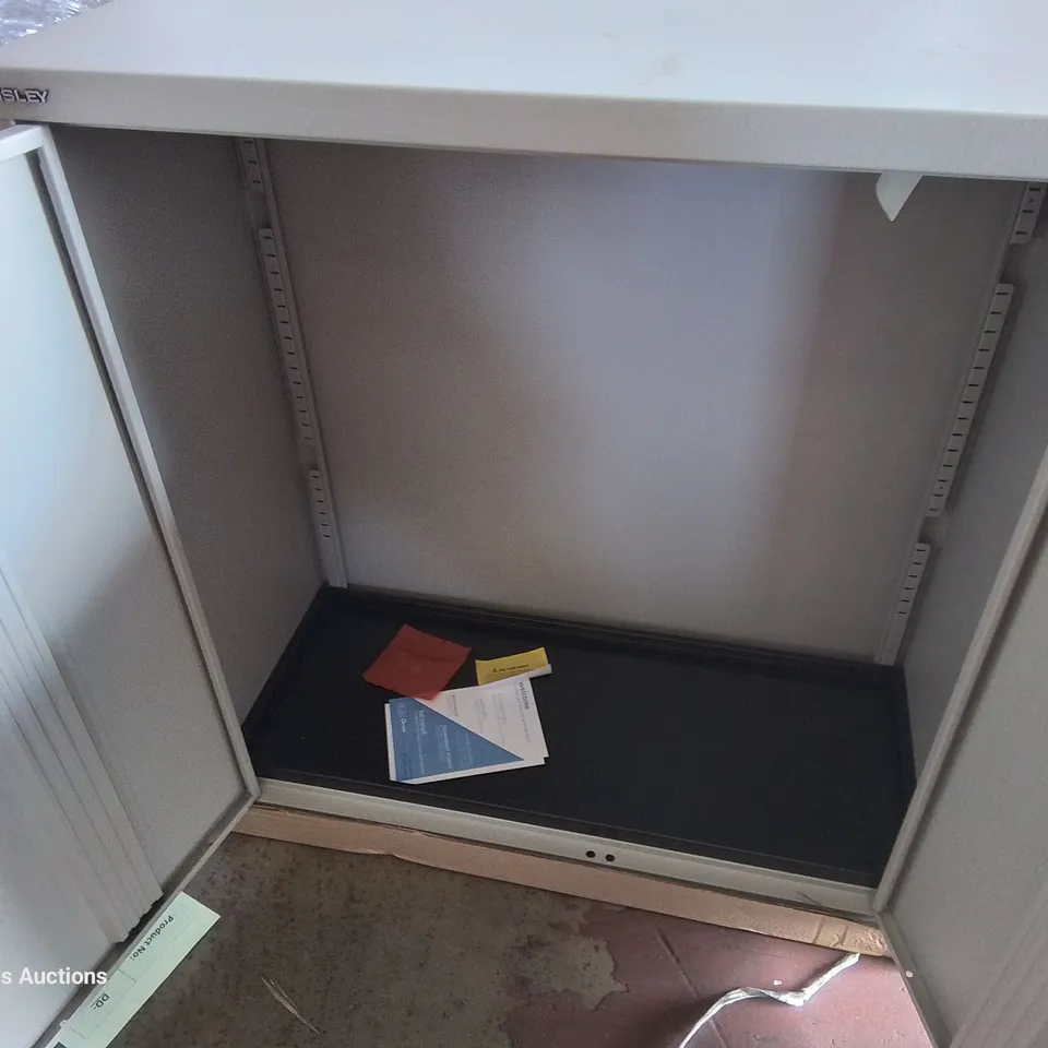 BISLEY GOOSE GREY TX LOCKABLE CUPBOARD