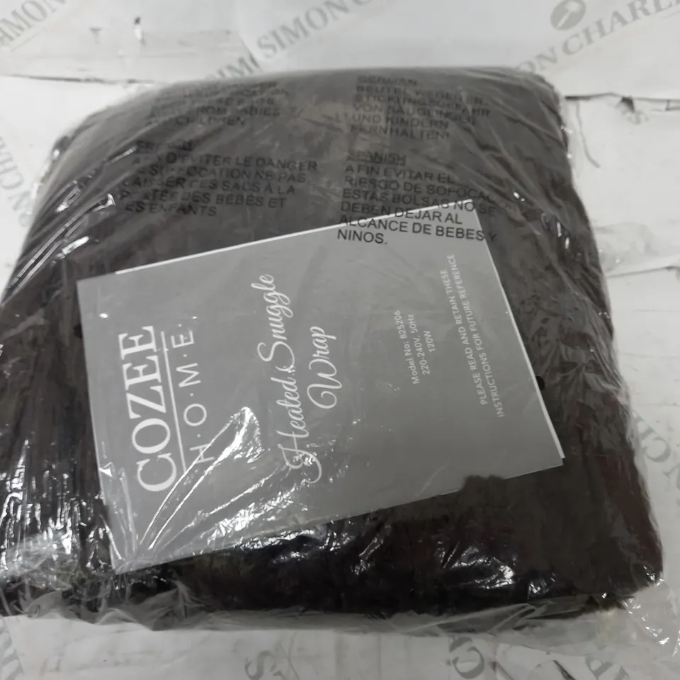 ELECTRICAL HEATED BLANKET - CHOCOLATE 