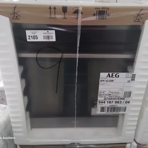 AEG INTEGRATED ASSISTED COOKING OVEN - STAINLESS STEEL Model BPK742320M