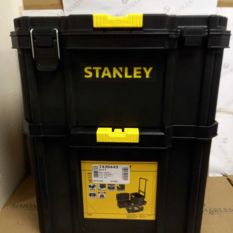 STANLEY TOOL BOX, MODULAR ROLLING, QUICKLINK ROLLING WORKSHOP