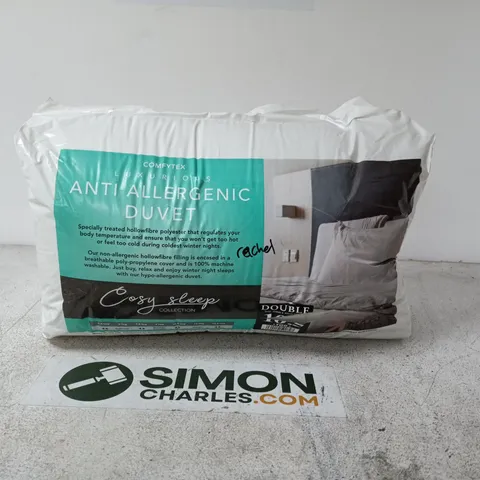 ANTI-ALLERGENIC DUVET – COZY SLEEP COLLECTION - DOUBLE 10.5 TOG 