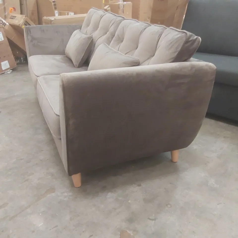 BIRJESH 186CM FIXED SOFA UPHOLSTERY COLOUR: MOLE