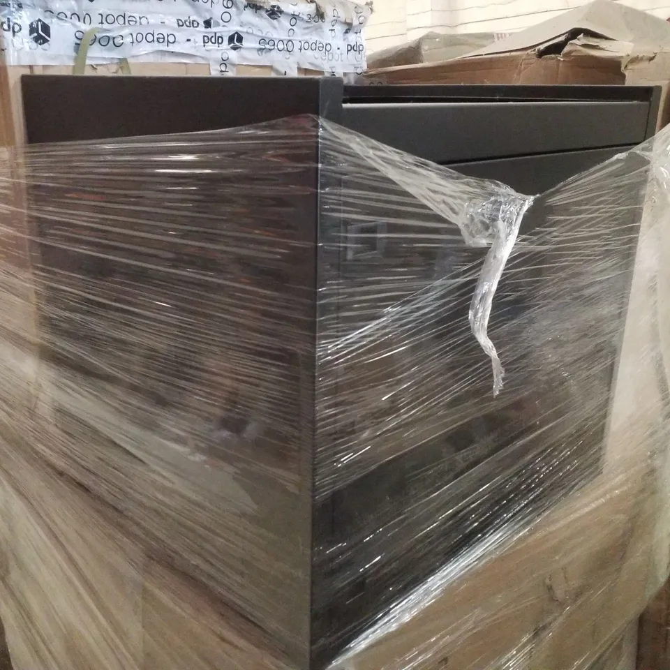 PALLET CONTAINING ASSORTED NETWORK CABINETS