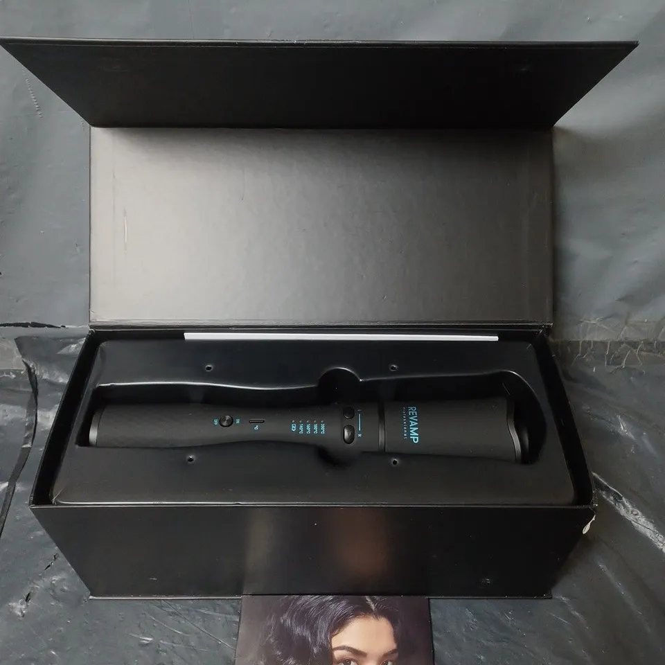 REVAMP LIBERATE CORDLESS HOLLYWOOD CURL AUTO ROTATING CURLER