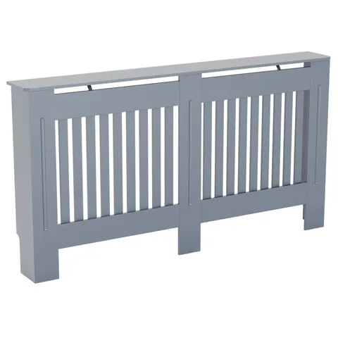 BOXED VIDA DESIGNS CHELSEA RADIATOR COVER - DARK GREY - LARGE (1 BO