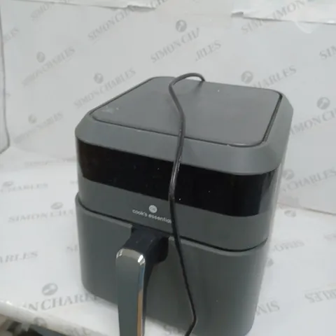 COOK'S ESSENTIALS 5.8L AIR FRYER IN SLATE GREY