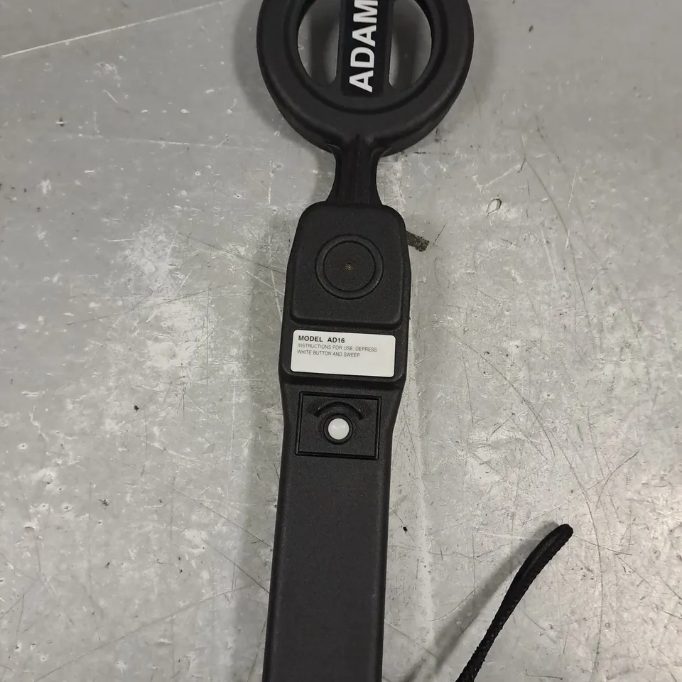 ADAMS AD16 METAL DETECTOR SEARCHER