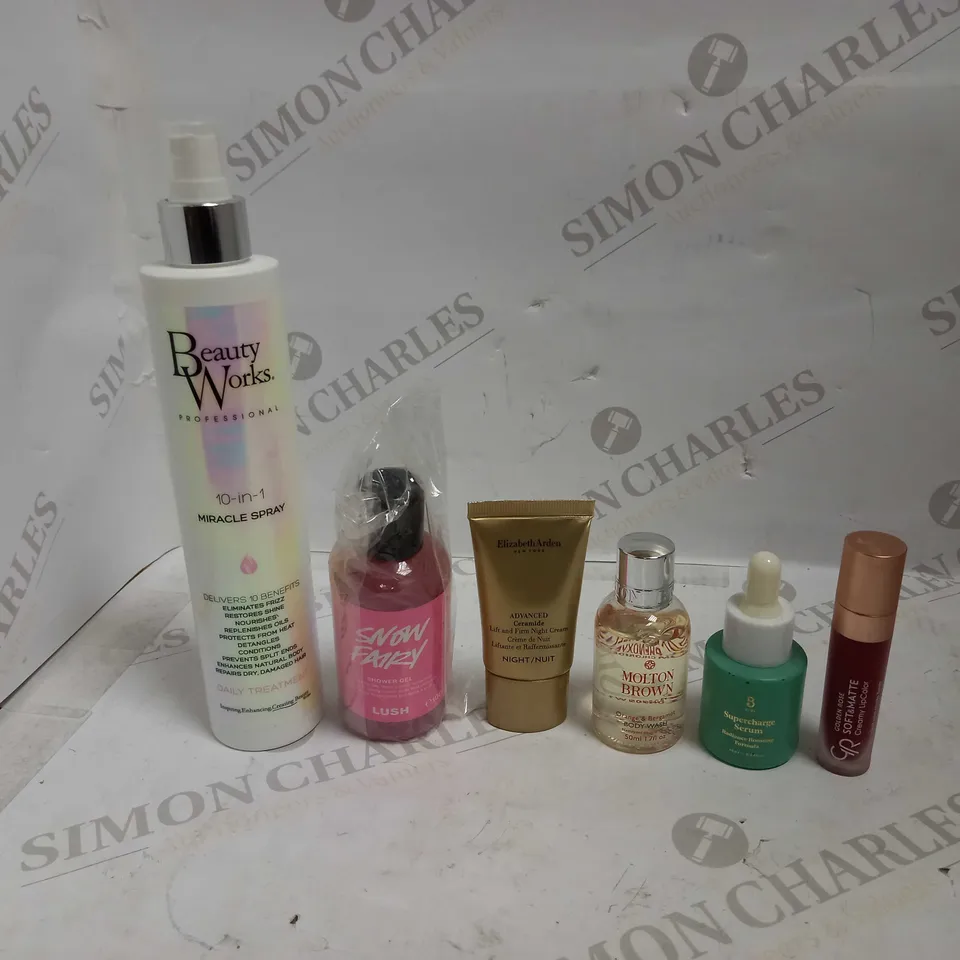 LOT OF APPROXIMATELY 20 ASSORTED HEALTH & BEAUTY ITEMS, TO INCLUDE LUSH, BYBI, BEAUTY WORKS, ETC
