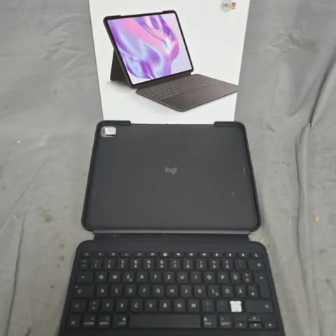 LOGITECH COMBO TOUCH IPAD PRO 13" KEYBOARD (GERMAN LAYOUT) 