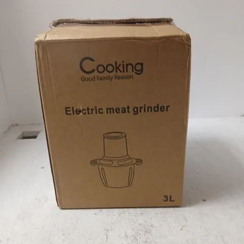 COOKING ELECTRIC MEAT GRINDER 3L – BOXED