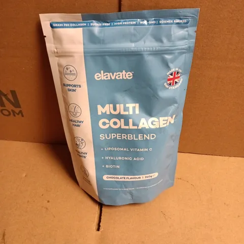 ELAVATE MULTI COLLAGEN SUPERBLEND – 240G, CHOCOLATE FLAVOUR