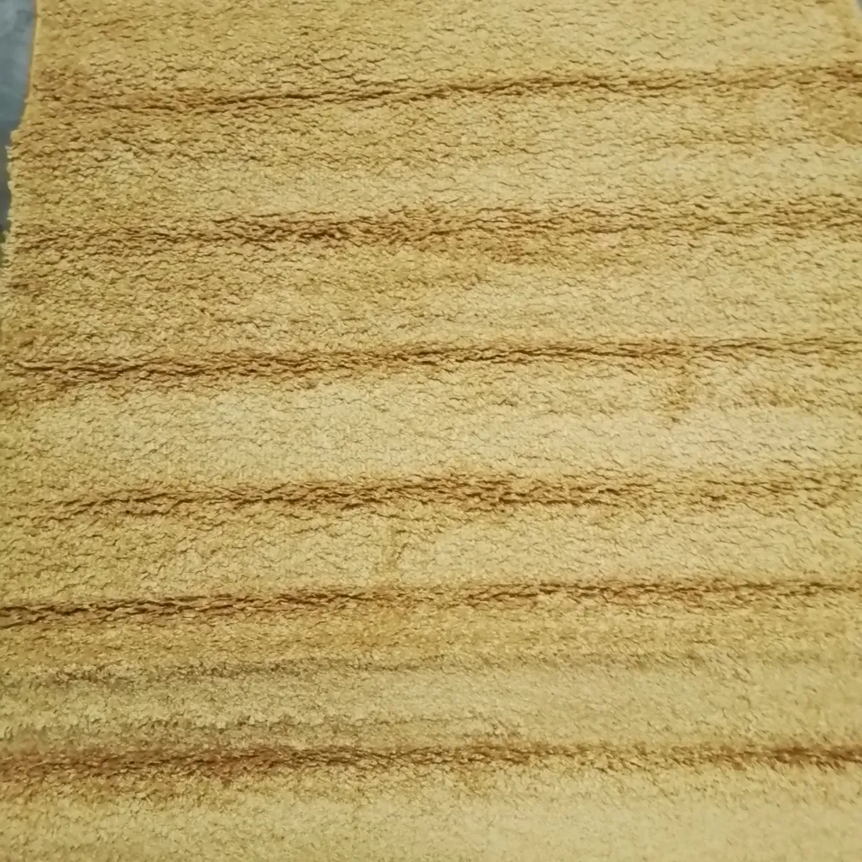 RUSTORE SHOP COMPANY BALI COLLECTION  PLAIN DESIGN IN GOLD COLOUR 120X170CM 