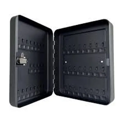 BOXED 45 HOOK COMBINATION LOCK KEY STORAGE CABINET SAFE WALL MOUNTED