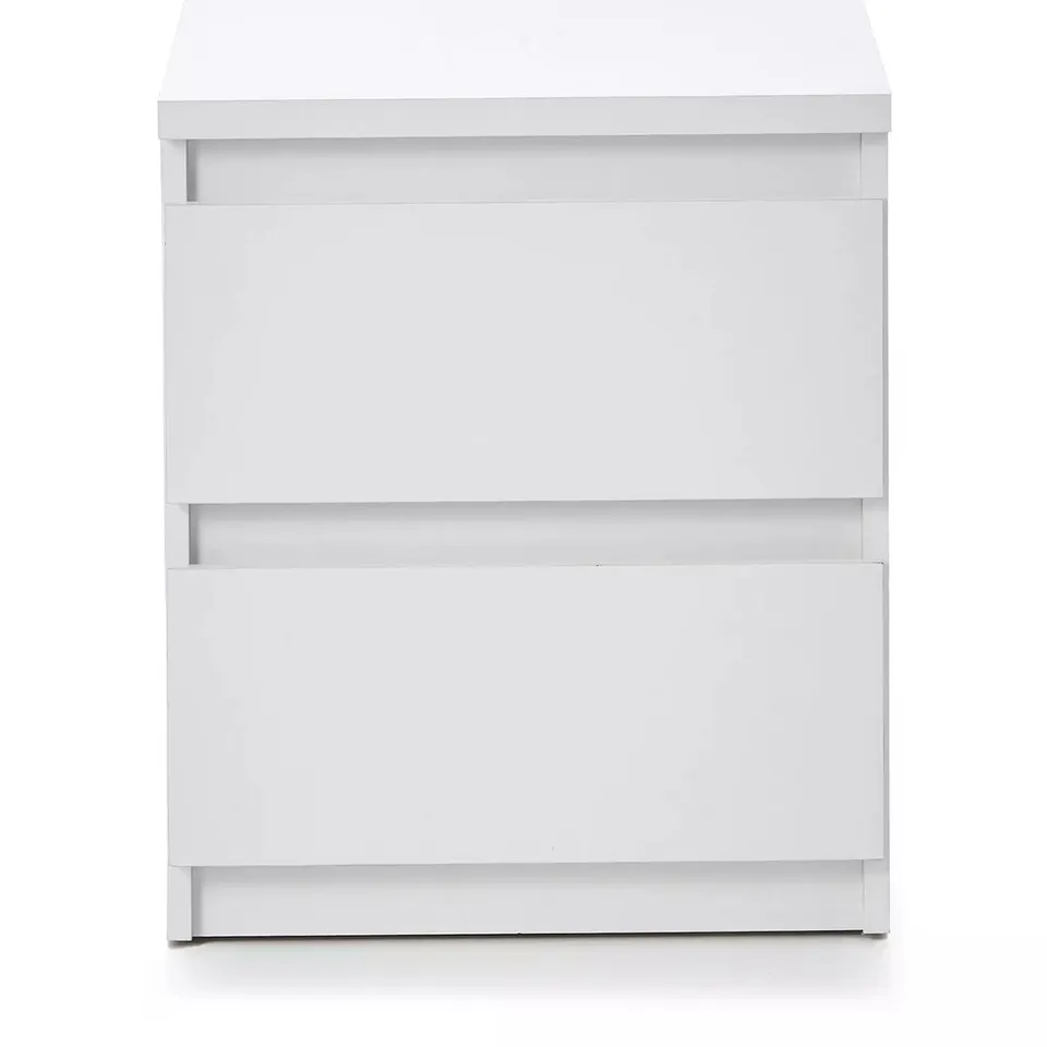 LISSON 2 DRAWER BEDSIDE TABLE RRP £59