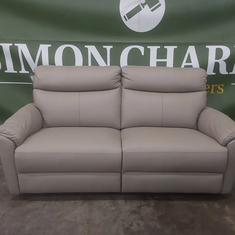 DESIGNER CARSON 3 SEATER POWER RECLINER SOFA 