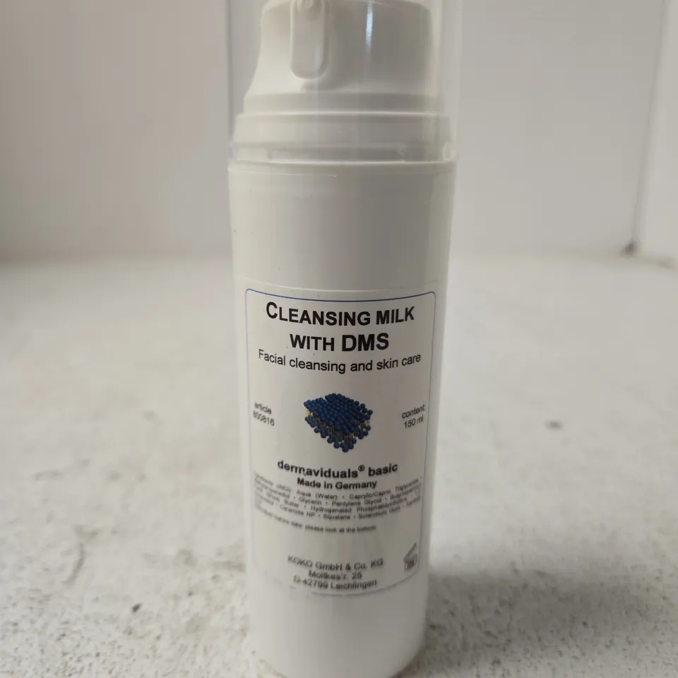 CLEANSING MILK WITH DMS – FACIAL CLEANSING & SKIN CARE (150 ML)