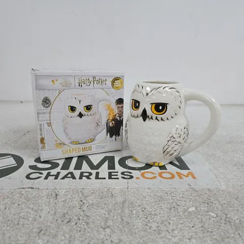 HARRY POTTER SHAPED OWL MUG – BOXED