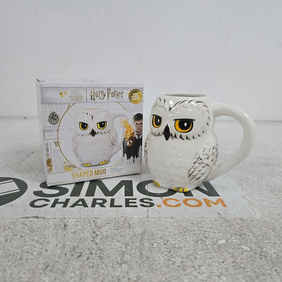 HARRY POTTER SHAPED OWL MUG – BOXED
